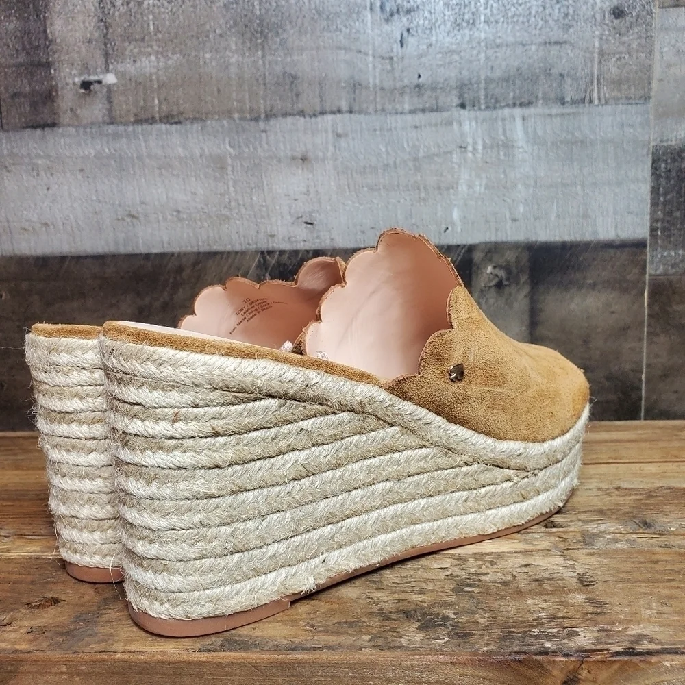 New Kate Spade Toby Espadrille Wedge Sandal